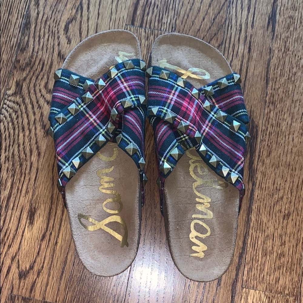Sam Edelman “arena” studded slides